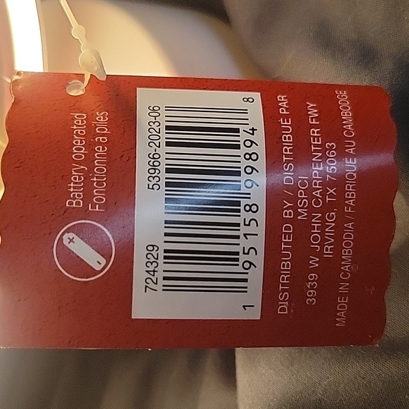 LED snowman decoration by ashland - Picture 3 of 9